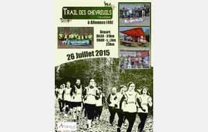 Le trail des Chevreuils à ALLONNES (49) ce dimanche 26 juillet
