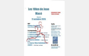 10km de Jean Macé dimanche à Mainvilliers