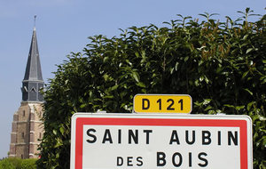 Sortie dans les bois de St AUBIN des Bois proposée par Thierry, l'organisateur des Foulées d'Halloween