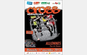 cross international, le Maine Libre – Allonnes - Sarthe