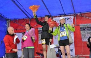 Le podium de Mag au trail des Lavoirs