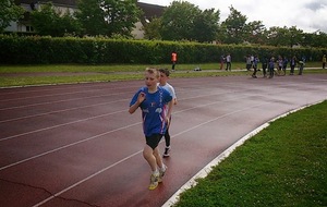 Les départementaux de piste des benjamins à DREUX ce samedi 31 mai