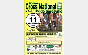 Le cross de SERESVILLE et c'est mardi. 