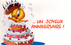 Le 06 janvier, Joyeux anniversaire à …... 