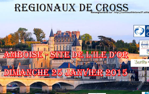 Les régionaux de cross dimanche 25 janvier à AMBOISE engagements