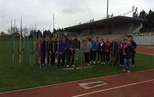 Colloque sur les lancers, le javelot à ANGERS le week-end écoulé