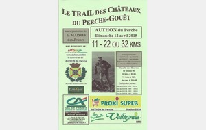 Le trail des Châteaux du Perche-Gouet ce dimanche 