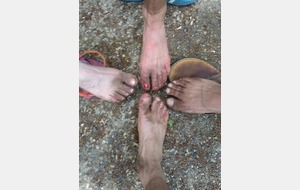 A découvrir la sortie de ces pieds... 