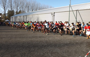 Les bleus sur les championnats de cross d'académie à CHARTRES