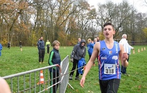 Léo B s'est bien défendu aux France UGSEL de cross