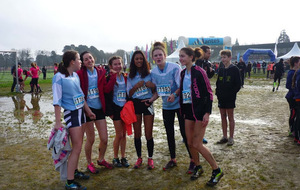 Difficile les France UNSS de cross pour nos cadettes 