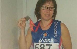 Aurore médaille d'argent aux nationaux masters en salle