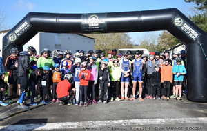 Loane et Théophile au bike and run 