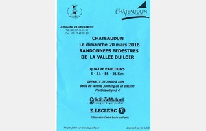 Randonnée par le Jogging club Dunois