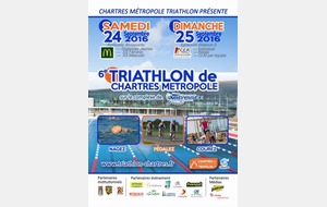 6 ème triathlon de CHARTRES METROPOLE 