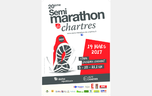 Belle participation au semi marathon de CHARTRES