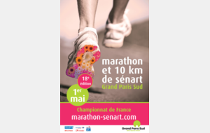 Les France de marathon et un 10 Km à SENART