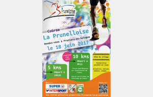 La Prunelloise, 10 Km qualificatif dimanche