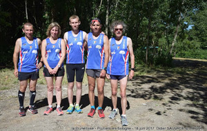 Une course sympathique la Prunelloise sans les chronos mais avec un podium