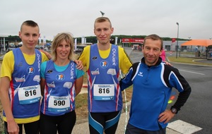 Les bleus ont du coeur sur le Running For Kids avec en prime des podiums 