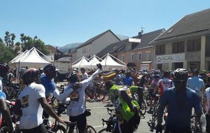 Des nouvelles de Stéphane G qui progresse bien sur l'Etape du Tour dans les Alpes 