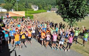 Le 05 Km du trail de la Madicoise en famille dans le Cantal