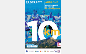 Les France du 10 Km à AUBAGNE avec les bleus