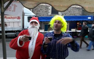 Une ronde de Noël rondement menée avec 16,250 Kg de bonbons et tout le reste!!!