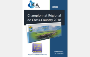 Modifications des horaires sur les régionaux de cross