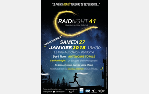 Quelle distance vont-il courir au Raidnight41?