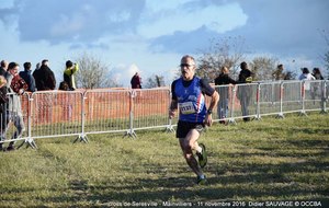 Gilles PER sur le cross national UNASAT 