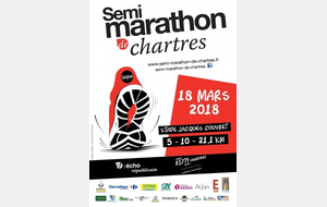 Le 21 ème semi marathon de Chartres avec son 10 km et 05 Km