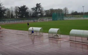 Les départementaux UNSS avec du vent et la pluie