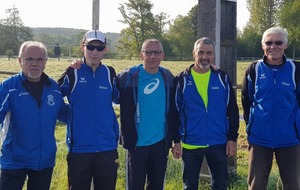 Les bleus sur le cross du collège Albert SIDOISNE