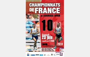 Les Championnats de France du 10 Km à LIEVIN avec les bleus