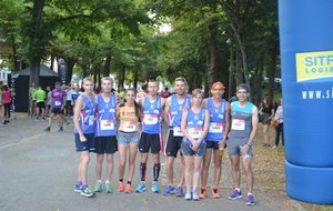 Les Foulées de la Cathédrale avec 19 bleus et 02 podiums