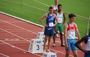 Gaël n'accède pas à la finale du 800M