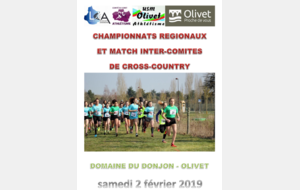 CHAMPIONNATS REGIONAUX ET MATCH INTER - COMITES DE CROSS - COUNTRY