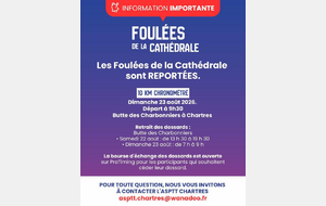 Les foulées de la Cathédrale