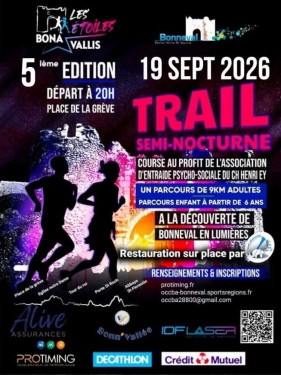 Trail Les Etoiles de BonnaVallis 2026