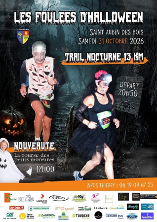 Trail nocturne LES FOULÉES D'HALLOWEEN 👻🎃🕸️
