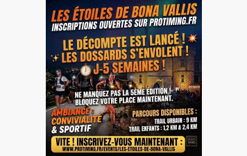 ⏱️ LE DÉCOMPTE EST LANCÉ : S-5 SEMAINES ! ⏱️