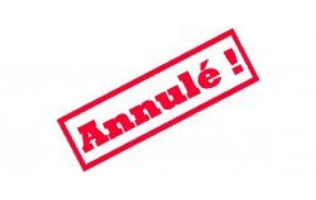 ENTRAINEMENT ANNULE
