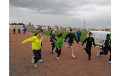  Stage d'athlétisme  du 23 au 27 avril.