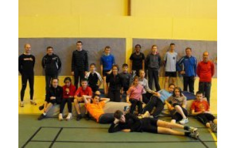 Stage d'athlétisme  du 23 au 27 avril.