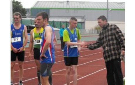 Guillaume et Julien au 10 KM d'ELANCOURT le 12 Mai