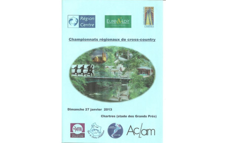 Régionaux de cross à CHARTRES le dimanche 27 janvier
