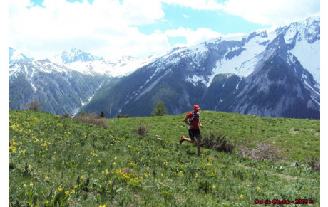 TRAIL UBAYE SALOMON à Barcelonnette pour Stéphane G.