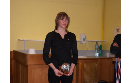 Record départemental au javelot pour Marine