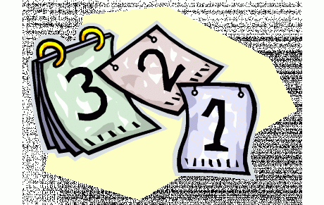 Mise à jour du calendrier du site